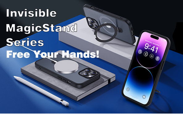 antscare magicstand iphone case